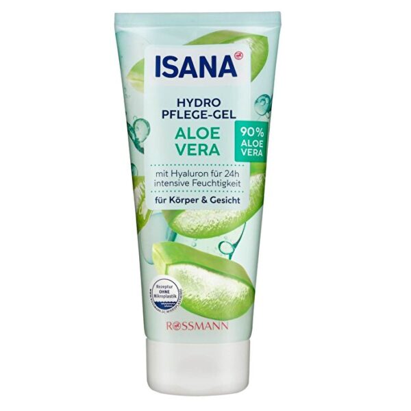 Isana Aloe Vera Hydro Care Gel 200ml - Intense Skin Hydration