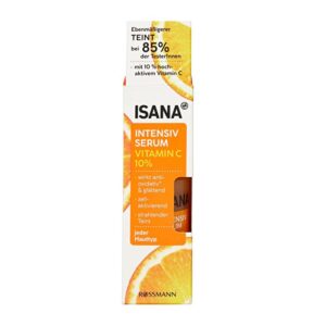 Isana Vitamin C Serum 10% - Brightening Skincare 30ml