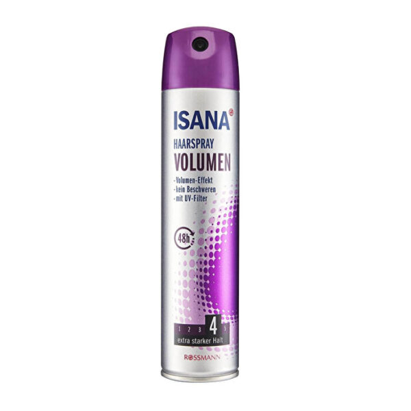 Isana Extra Strong Hold Hair Spray with UV Filter - 250ml