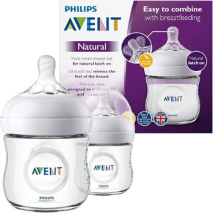 Philips Avent Natural Baby Bottle Pacifier 0+ Months - 2 Pack