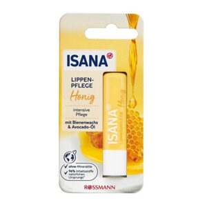Isana Beeswax & Avocado Oil Lip Balm - Hydrating Care 4.8g