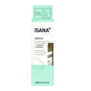 Isana Pure Vegan Moisturizing Face Serum 30 ml - Youthful Glow