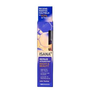 Isana Night & Beauty Vegan Face Serum with Oils