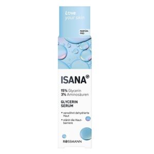 Isana Love Your Skin Serum with Glycerin & Amino Acids 30ml
