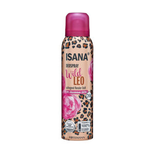 Isana Wild Leo Flower Deodorant Spray 150 ml - 24h Protection