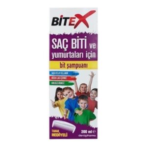 Bitex Anti Lice & Nits Shampoo 200ml with Free Comb