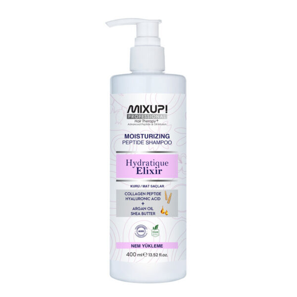 Mixup Hydratique Elixir Moisturizing Peptide Shampoo 400ml