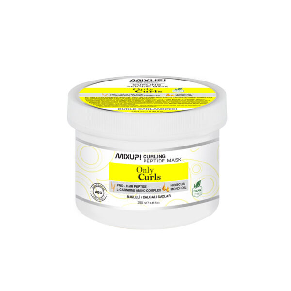 Mixup Curling Peptide Mask for Curls - 250 ml Hydrating Formula