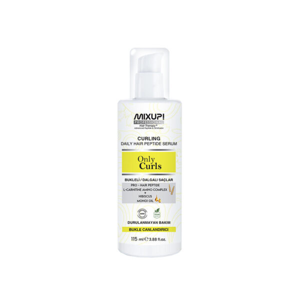 Mixup Curling Daily Hair Peptide Serum for Defined Curls 115ml