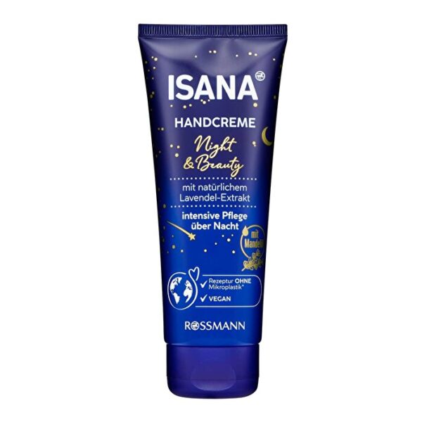 Isana Night & Beauty Hand Cream 100ml - Moisturizing Care