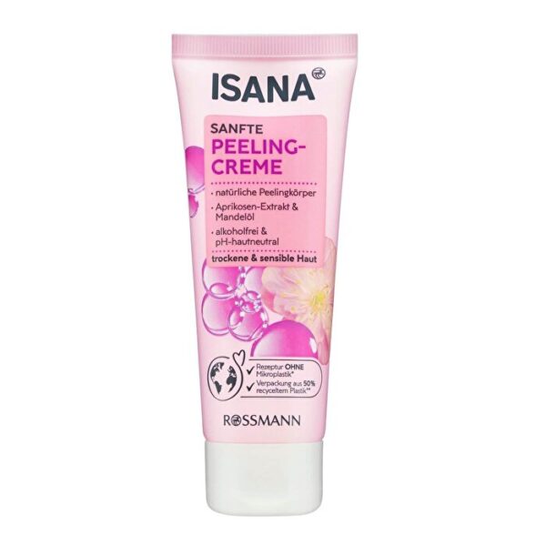 Isana Gentle Peeling Cream 75ml - Exfoliate & Nourish Skin