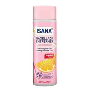 Isana Acetone-Free Nail Polish Remover with Oils 200ml