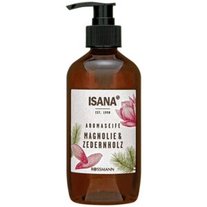 Isana Magnolia & Cedar Liquid Soap 350ml - Moisturizing Care