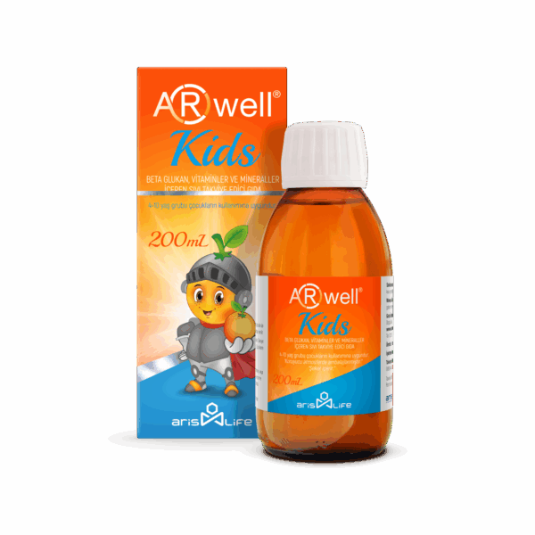 ARwell Kids Food Supplement with Beta-Glucan & Vitamins 200ml
