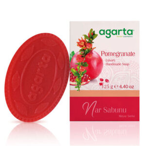 Agarta Pomegranate Soap 125g - Fruity & Gentle Cleansing