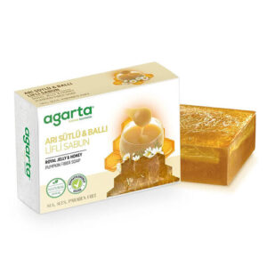 Agarta Royal Jelly Honey Fiber Soap 150g - Nourishing Cleanse
