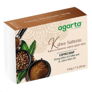 Натуральное отшелушивающее мыло с кофе Agartha Coffee Soap 150 г