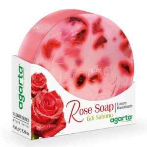 Agartha Natural Rose Soap 150g | Moisturizing & Cleansing