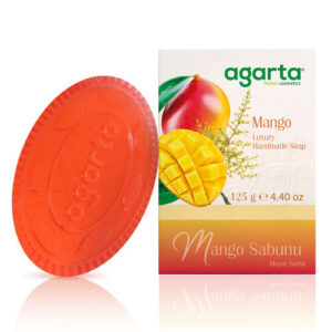 Мыло Agartha Mango с экстрактом манго для увлажнения кожи