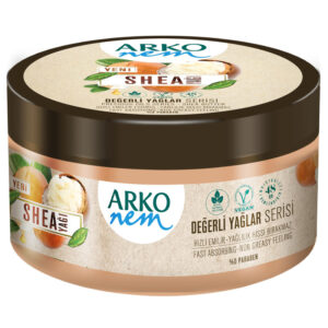 Arko Nem Shea Butter Cream 250ml - 48hr Deep Hydration