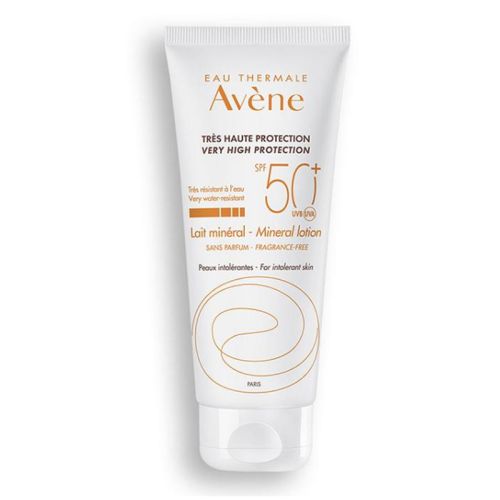 Avene Lait SPF 50 Mineral Sun Lotion 100ml - Broad Spectrum Protection