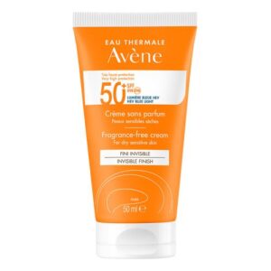 Солнцезащитный крем Avene Solaire SPF 50+ для чувствительной кожи