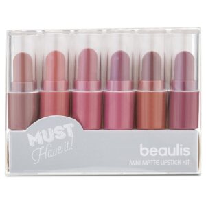 Beaulis Mini Matte Lipstick Kit - 225 Essential Shades Set