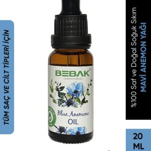 Bebak 100% Pure Cold Pressed Blue Anemone Oil 20 ml - Natural Care
