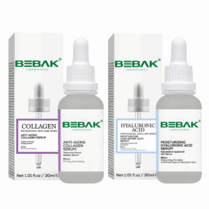 Bebak Collagen & Hyaluronic Acid Serum 2-Pack Set 60ml