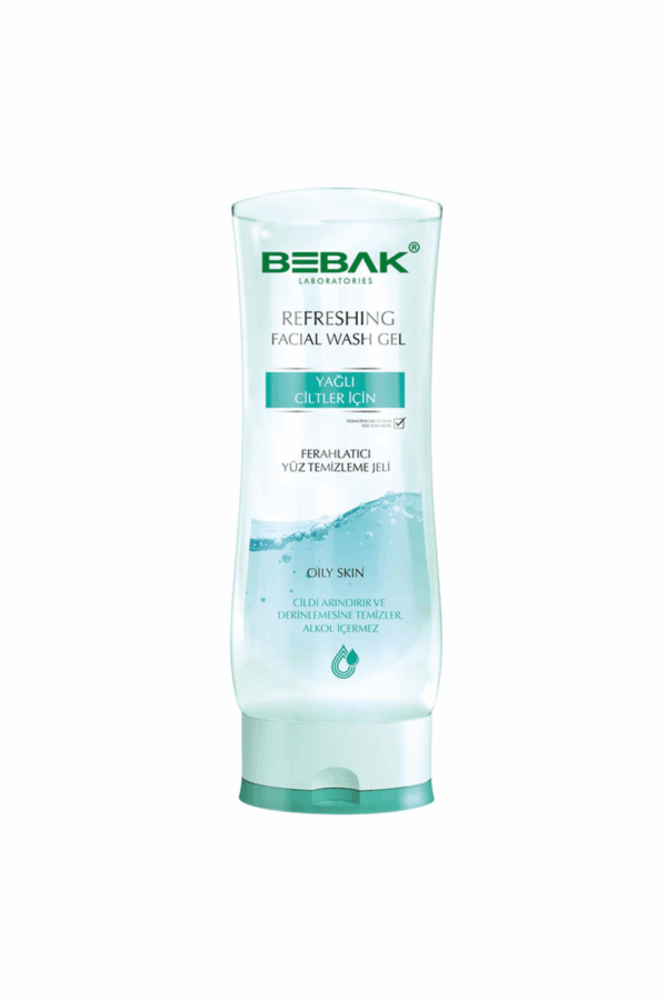 Bebak Oily Skin Facial Cleansing Gel 200ml - Refresh & Purify