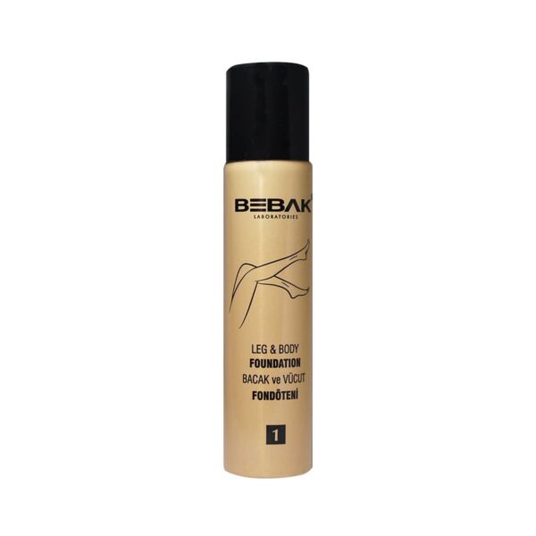 Bebak Leg Foundation Light 175ml - Covers Spots & Evens Skin Tone