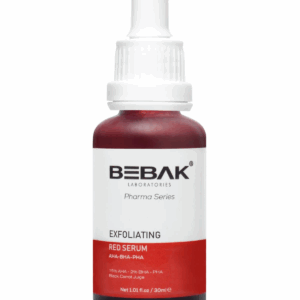 Bebak Pharma Отшелушивающая Красная Сыворотка с AHA и BHA.