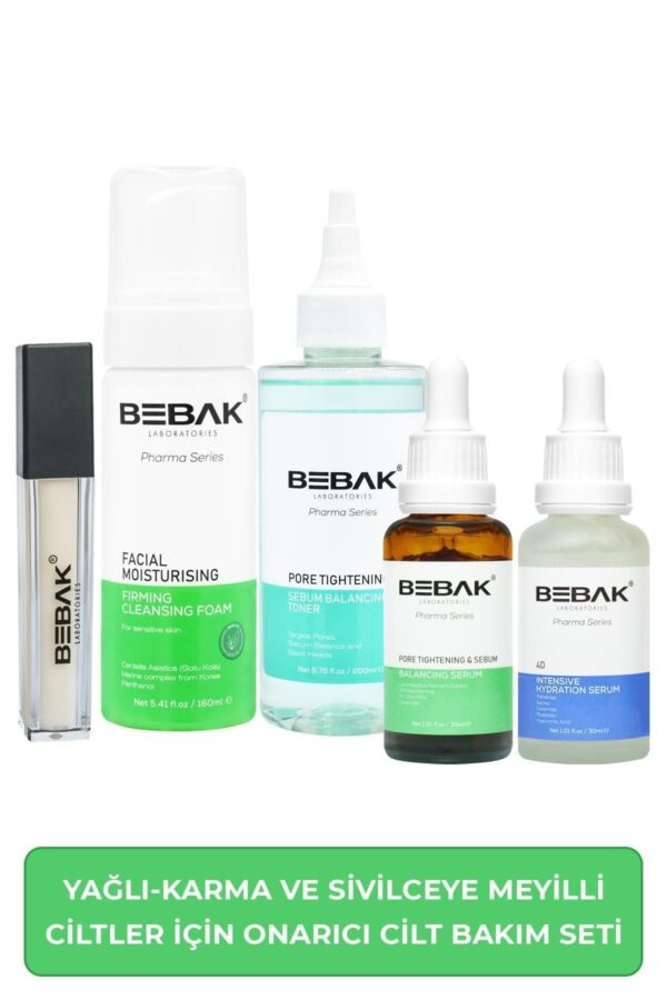 Bebak Repairing Skin Care Set for Oily
