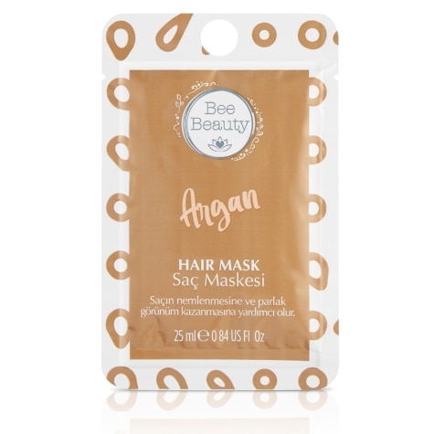 Bee Beauty Argan Hair Mask 25ml | Nourishing & Hydrating