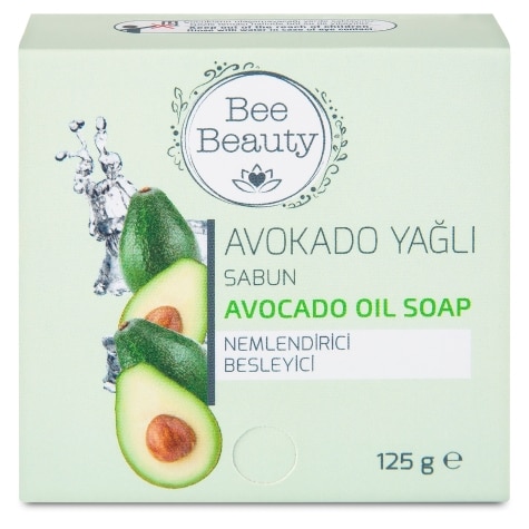 Bee Beauty Avocado Oil Solid Soap - 125g Hydrating Bar