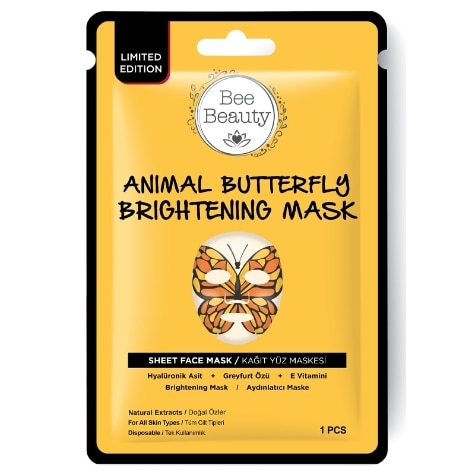 Bee Beauty Butterfly Paper Mask - Hydrating Skincare 25g