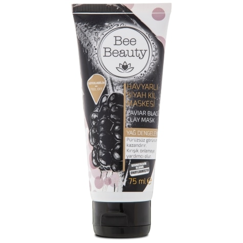 Bee Beauty Caviar Black Clay Mask - Detox & Radiance 75ml