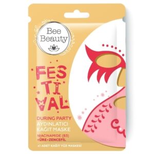Увлажняющая и восстанавливающая маска для лица с мёдом Bee Beauty