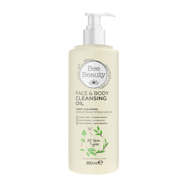 Питательное масло для умывания лица и тела Bee Beauty 390 мл