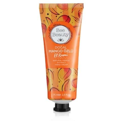 Bee Beauty Mango Extract Hand Cream 75ml - Hydrating & Nourishing