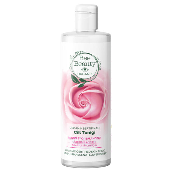 Bee Beauty Organic Rose Skin Tonic 200 ml - Hydrating & Revitalizing