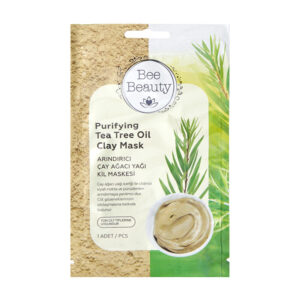 Bee Beauty Purifying Tea Tree Oil Clay Mask for Clear Skin