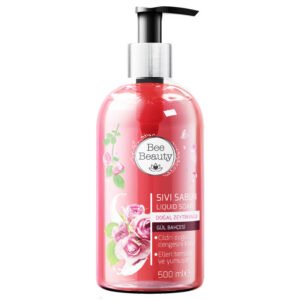Bee Beauty Rose Garden Liquid Soap 500ml - Moisturizing Cleanser
