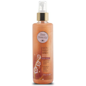 Bee Beauty Rose Gold Sparkling Body Spray 250ml - Luminous Glow