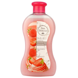 Bee Beauty Strawberry Milkshake Shower Gel 400ml - Hydrating Cleanse