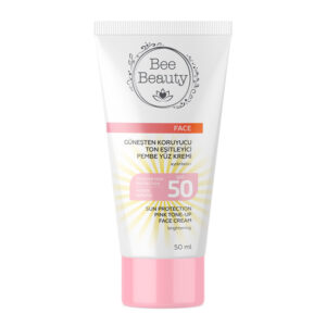 Bee Beauty SPF 50 Pink Face Cream - Tone Equalizing Protection