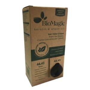 Biomagic Chestnut Hair Color No: 44.43 - Long-Lasting & Bold