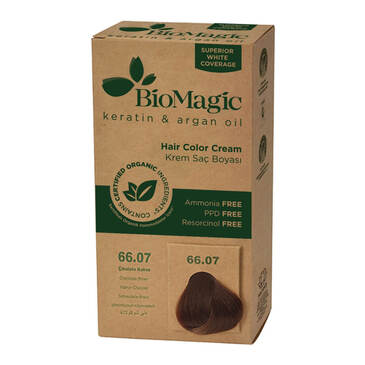 Biomagic Chocolate Brown Hair Color No: 66.07 - Nourishing Dye