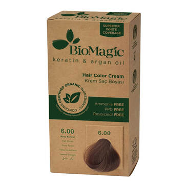 Biomagic Ammonia-Free Dark Brown Hair Color No. 6.00