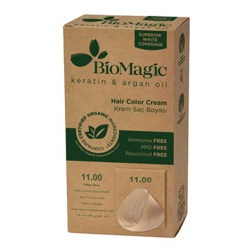 Biomagic Ivory Yellow Hair Color Dye No: 11.00 - Vibrant & Long-Lasting